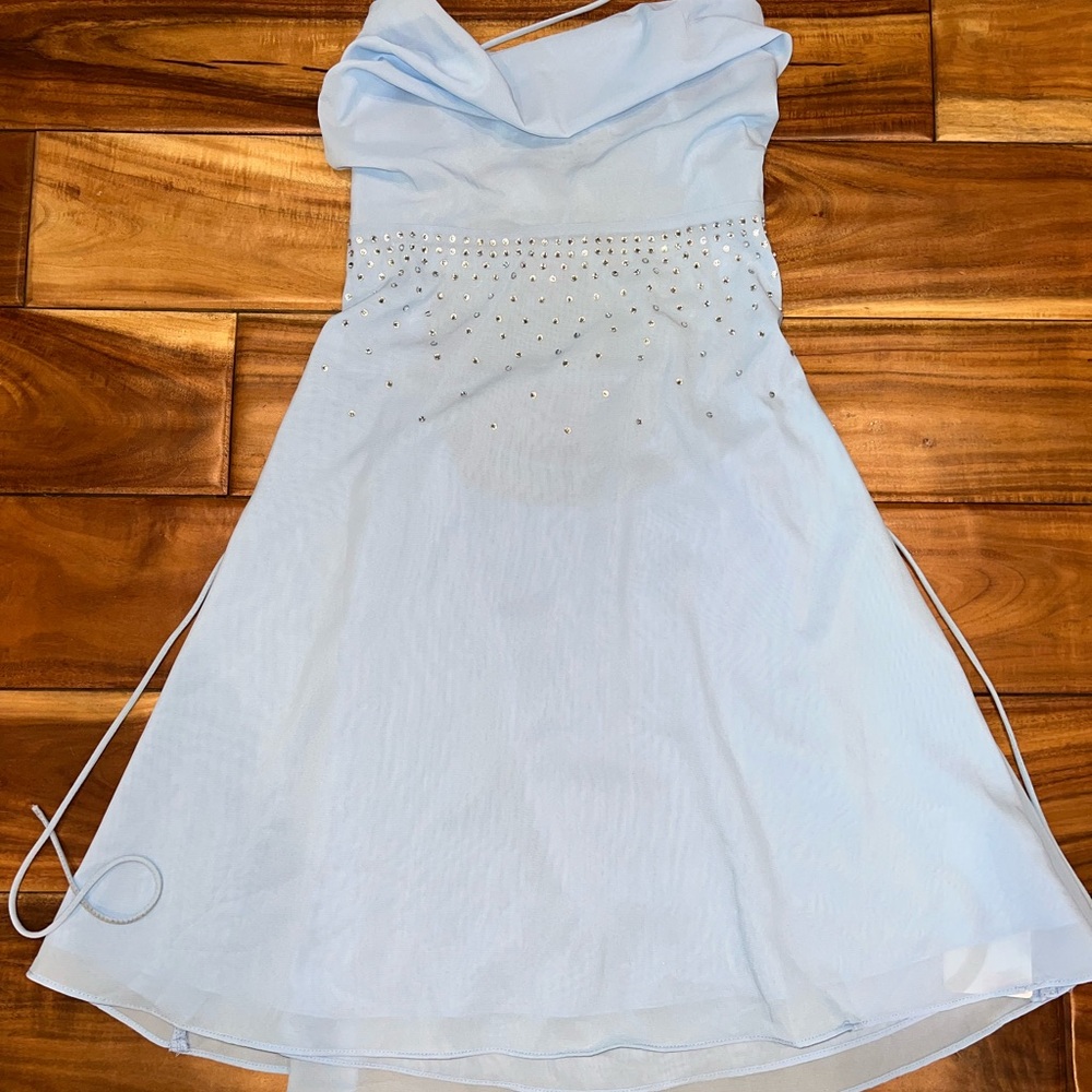 Elegant Blue Dress